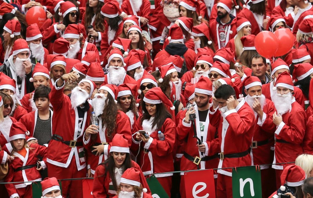 Αθήνα: Κυκλοφοριακές ρυθμίσεις λόγω του 6ου Santa Run