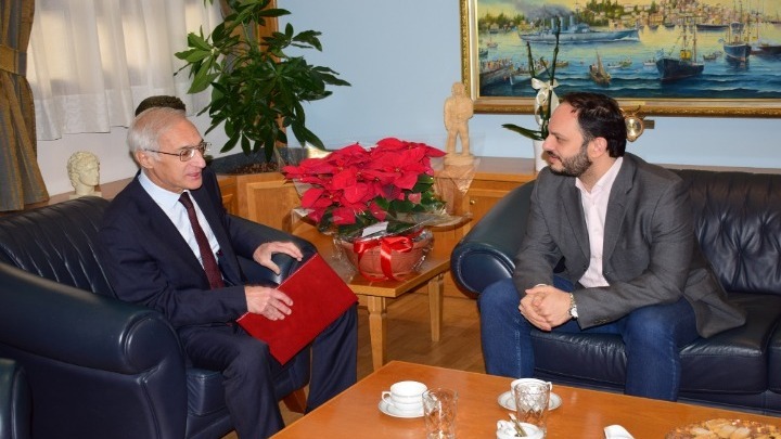 Στον Δήμο Καλαμαριάς ο Ρώσος Πρόξενος