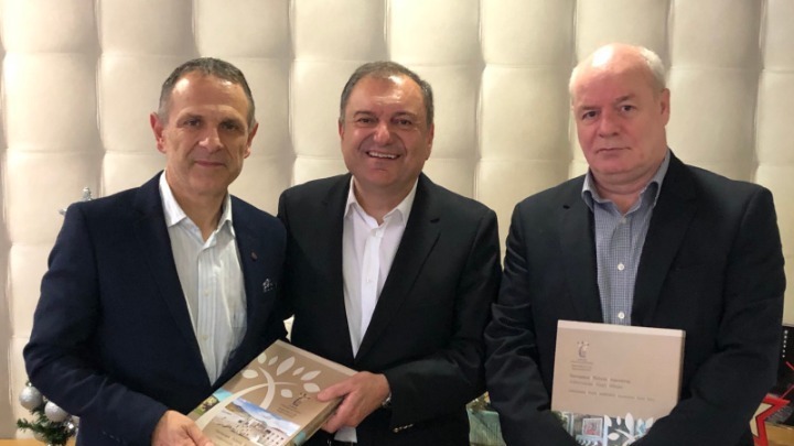 Συνάντηση της διοίκησης του ΟΣΕΘ με τον πρόεδρο της ΠΕΔ-ΚΜ