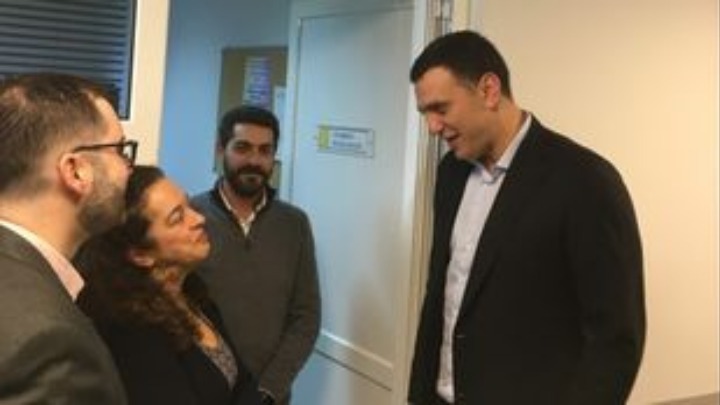 Το «ΔΑΦΝΙ» επισκέφτηκε ανήμερα των Χριστουγέννων ο υπουργός Υγείας Βασίλης Κικίλιας