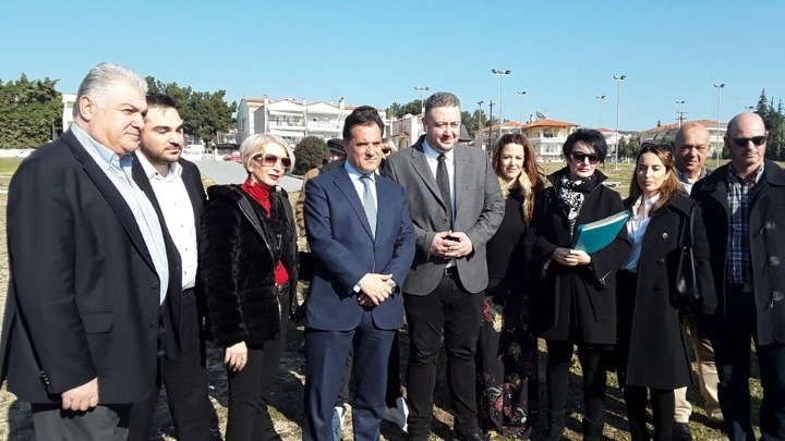 Αυτοψία Αδ. Γεωργιάδη  στην περιοχή «Αλώνια» του Δήμου Ωραιοκάστρου