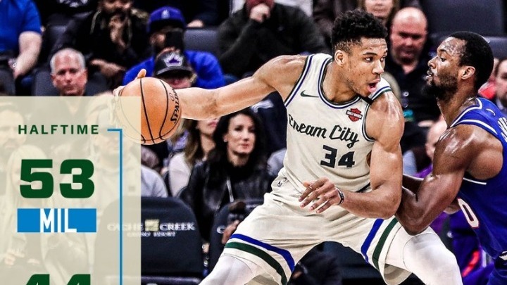Double double ο Giannis, άνετα οι Μπακς