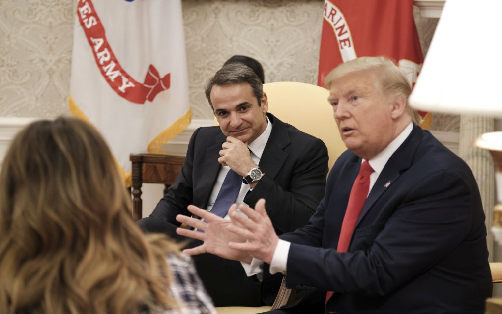 Τηλεφωνική επικοινωνία Μητσοτάκη – Τραμπ για τις προκλήσεις της Τουρκίας