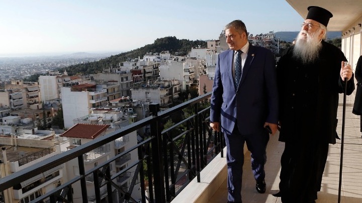 Συνάντηση του Γ. Πατούλη με τον Μητροπολίτη Περιστερίου για τη λειτουργία του Γηροκομείου
