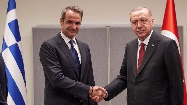 Τηλεφωνική επικοινωνία Κ. Μητσοτάκη με Τ. Ερντογάν