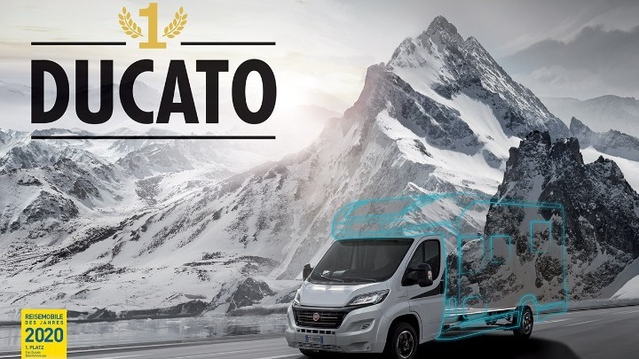 Το Fiat Ducato κατέκτησε τον τίτλο “Best Motorhome base” του γερμανικού περιοδικού Promobil