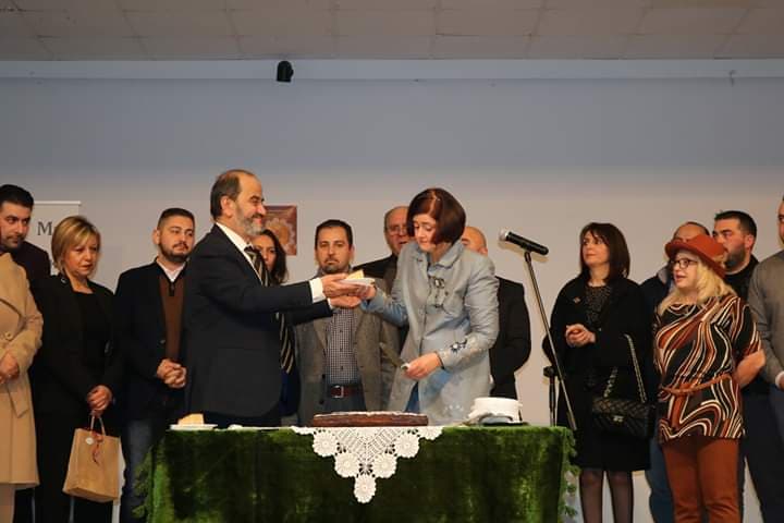 Κατάμεστη αίθουσα στην κοπή Βασιλόπιτας της ΟΠΣΕ στην Εδεσσα