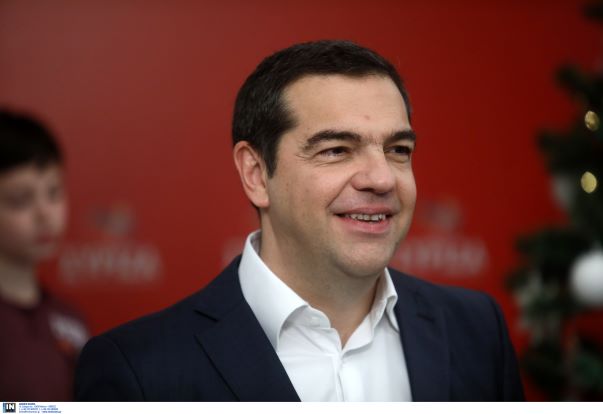 Ο Τσίπρας στον Χατζηνικολάου