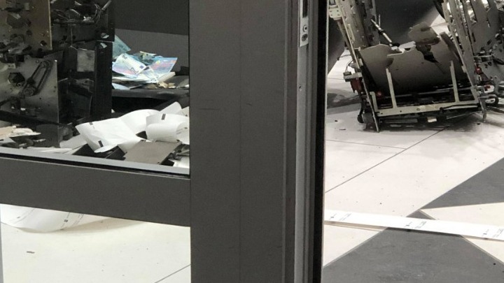 Έκρηξη σημειώθηκε σε ΑΤΜ τα ξημερώματα στην Ευκαρπία