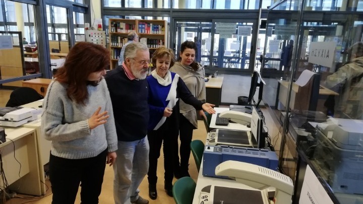 Απτικά και ακουστικά συγγράμματα για όλους τους εντυπο-ανάπηρους φοιτητές από τη Βιβλιοθήκη του Ιδρύματος