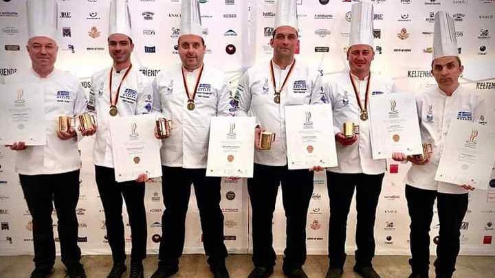 Χάλκινο μετάλλιο για τους σεφ της Β. Ελλάδας στους Ολυμπιακούς Αγώνες Μαγειρικής