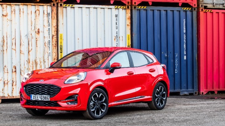 Η τεχνολογία EcoBoost Hybrid στο ολοκαίνουργιο Puma μειώνει την κατανάλωση καυσίμου περίπου 9%
