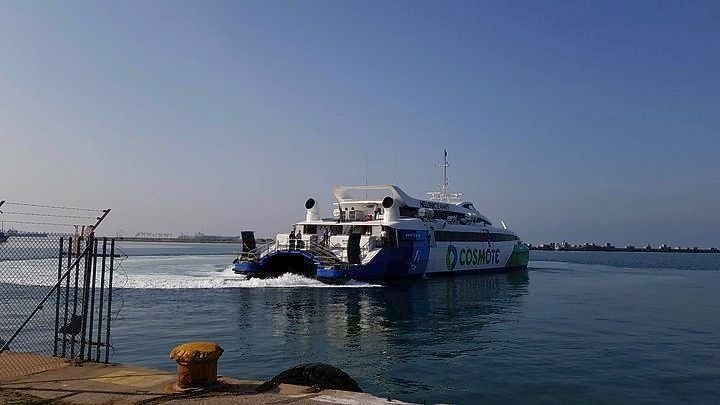 Μηχανική βλάβη παρουσίασε το ταχύπλοο επιβατηγό “FLYING CAT 6”