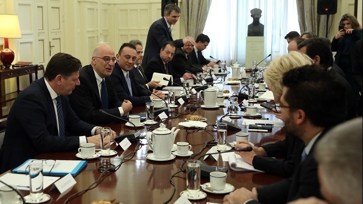 Ολοκληρώθηκε η συνεδρίαση του Εθνικού Συμβουλίου Εξωτερικής Πολιτικής