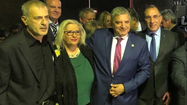 Σε εκδήλωση της Ένωσης Απανταχού Μανιατών στον Πειραιά ο Γ. Πατούλης