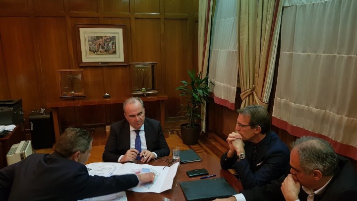 Συναντήσεις του υφ. Ανάπτυξης Ν. Παπαθανάση για την ανάπλαση της ΔΕΘ