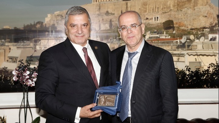 Συνάντηση του Ισραηλινού πρέσβη με τον περιφερειάρχη Αττικής
