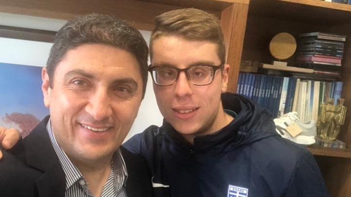 Συνάντηση του Λ. Αυγενάκη με τον Χρήστο Σανδαλάκη