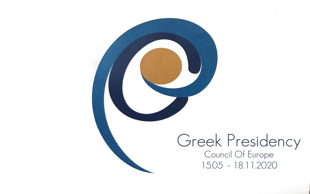 Το σήμα της ελληνικής προεδρίας του Συμβουλίου της Ευρώπης