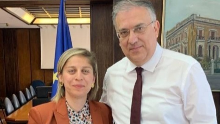 Τα προβλήματα του Άη Στράτη στη συνάντηση του Τ. Θεοδωρικάκου με τη δήμαρχο του νησιού