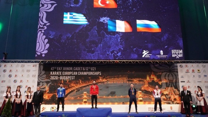 Τρία μετάλλια για το καράτε στο Ευρωπαϊκό Νέων