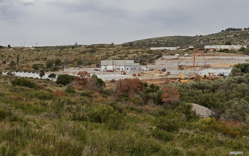 Σάμος: Οι πρώτες εικόνες από την κλειστή δομή (pics)