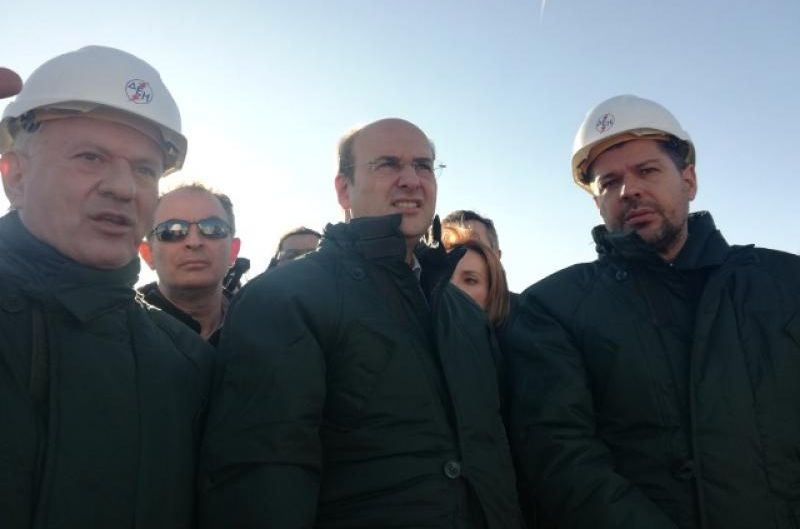 Πτολεμαΐδα: Ένταση κατά την επίσκεψη Χατζηδάκη (vd)