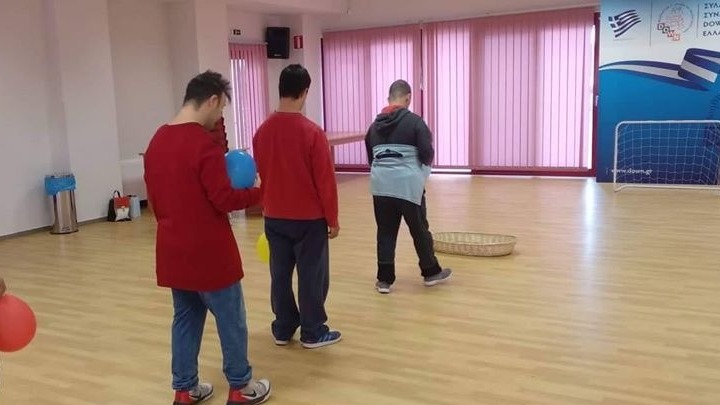 Διαδικτυακή γυμναστική για άτομα με σύνδρομο Down