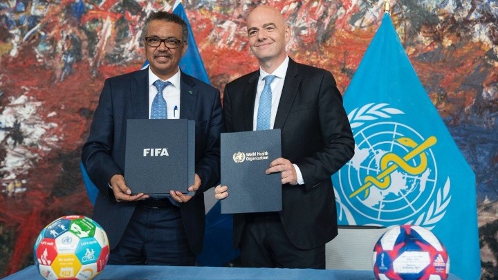 Εκστρατεία FIFA και ΠΟΥ για τον κορονοϊό