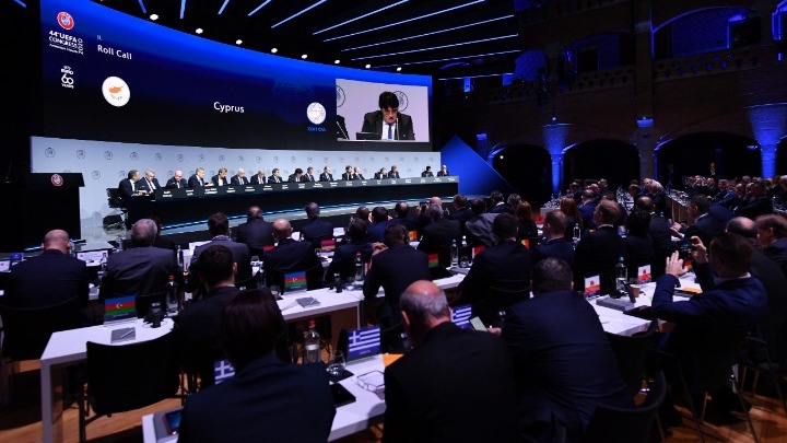 Ινφαντίνο και Τσεφερίν στο συνέδριο της UEFA