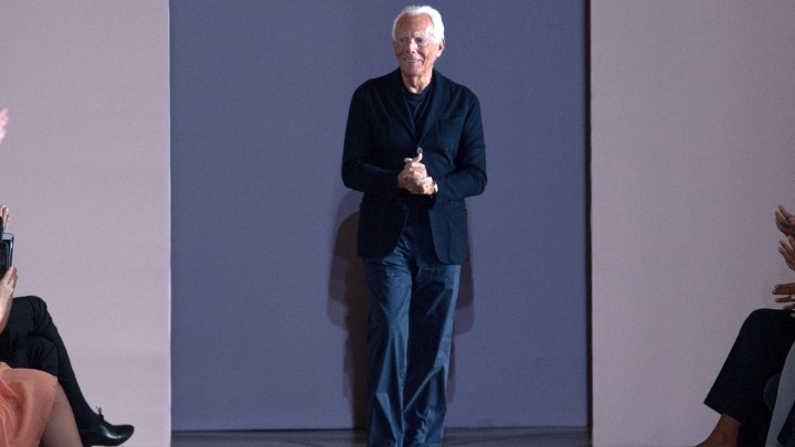 O Giorgio Armani έκανε δωρεά 1,2 εκατ. ευρώ σε νοσοκομεία της Ιταλίας