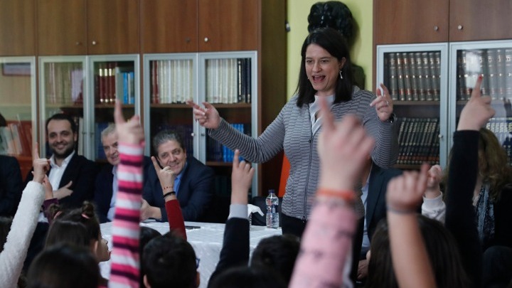 Ρίζια Έβρου: Τις ιδέες και τις σκέψεις των μαθητών για το σχολείο που θέλουν άκουσε η υπ. Παιδείας