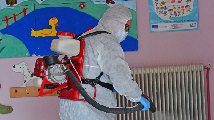 Σε προληπτικά μέτρα λόγω κοροναϊού προχωρεί ο δήμος Νέας Φιλαδέλφειας