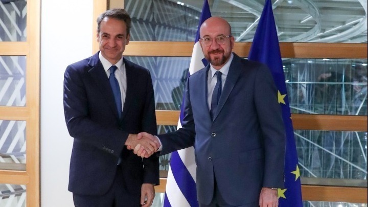 Στον Έβρο ο Μητσοτάκης με την ηγεσία της ΕΕ