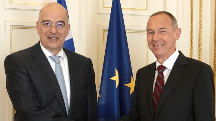 Συνάντηση Δένδια με τους πρέσβεις Ρωσίας, Κίνας