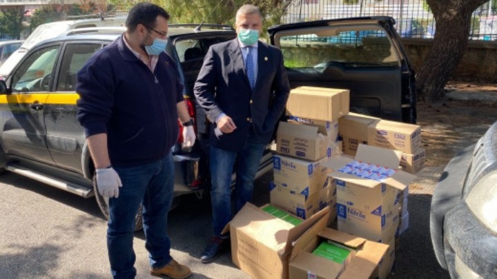 Τρόφιμα και υγειονομικό υλικό στο Γηροκομείο Αθηνών, από την Περιφέρεια Αττικής