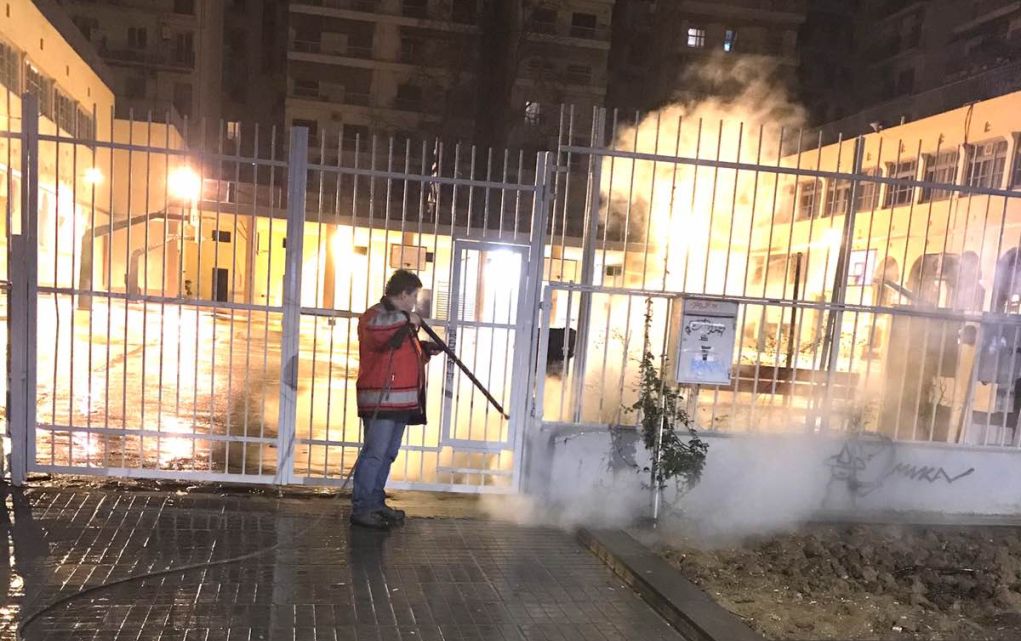 Σε ετοιμότητα η Θεσσαλονίκη για το άνοιγμα των σχολείων (vid)
