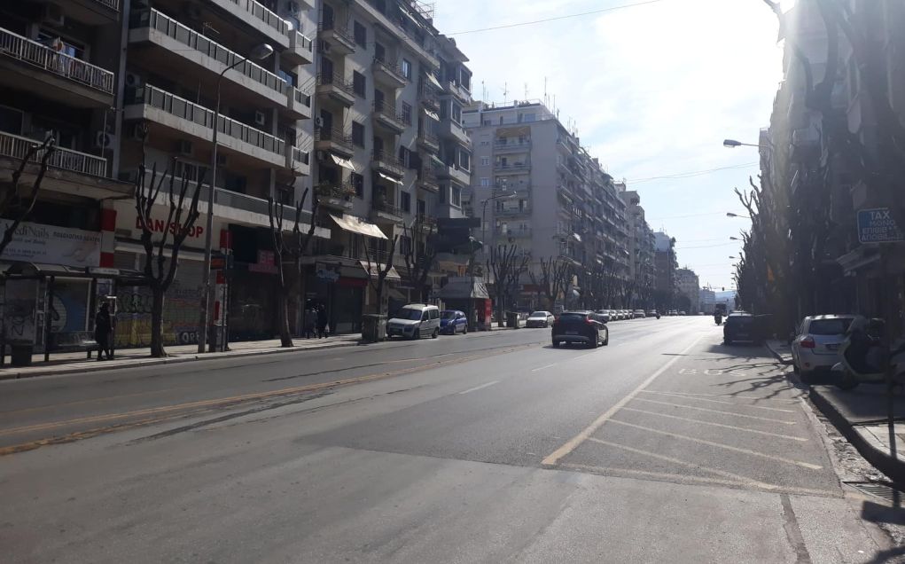 «Άδειασε» η Θεσσαλονίκη – ελάχιστη κίνηση