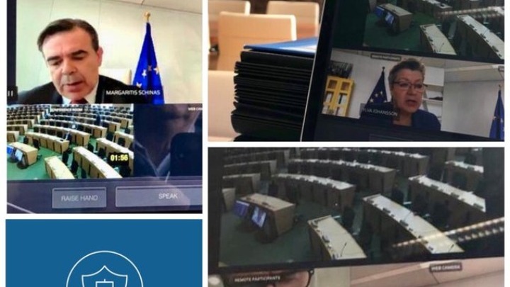 Μ. Σχοινάς: Η κρίση στα ελληνοτουρκικά σύνορα απέδειξε ότι το ευρωπαϊκό σύστημα όταν δοκιμάζεται υπερισχύει η ενότητα