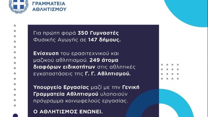 Συμφωνία Αυγενάκη – Βρούτση για 599 θέσεις, από το πρόγραμμα κοινωφελούς εργασίας του ΟΑΕΔ