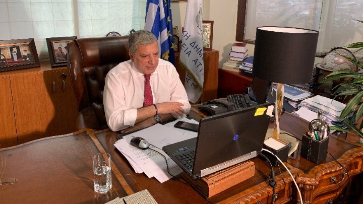 Σύσκεψη της ομάδας για τον κορονοϊό της Περιφ. Αττικής και του ΙΣΑ, συγκάλεσε ο Γ. Πατούλης