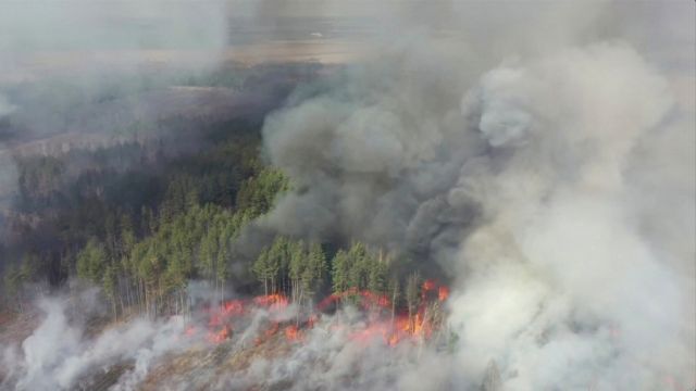 Πόσο επηρέασε η φωτιά στο Τσέρνομπιλ τη ραδιενέργεια της Ελλάδας;