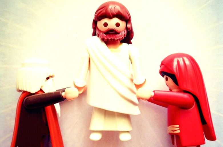Αναπαράσταση του Θείου δράματος με Playmobil! (pics)