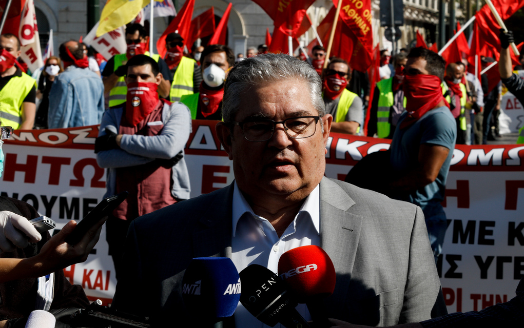 Κουτσούμπας: «Στο ερώτημα «Σοσιαλισμός ή βαρβαρότητα;» εμείς απαντάμε Σοσιαλισμός» (vd)