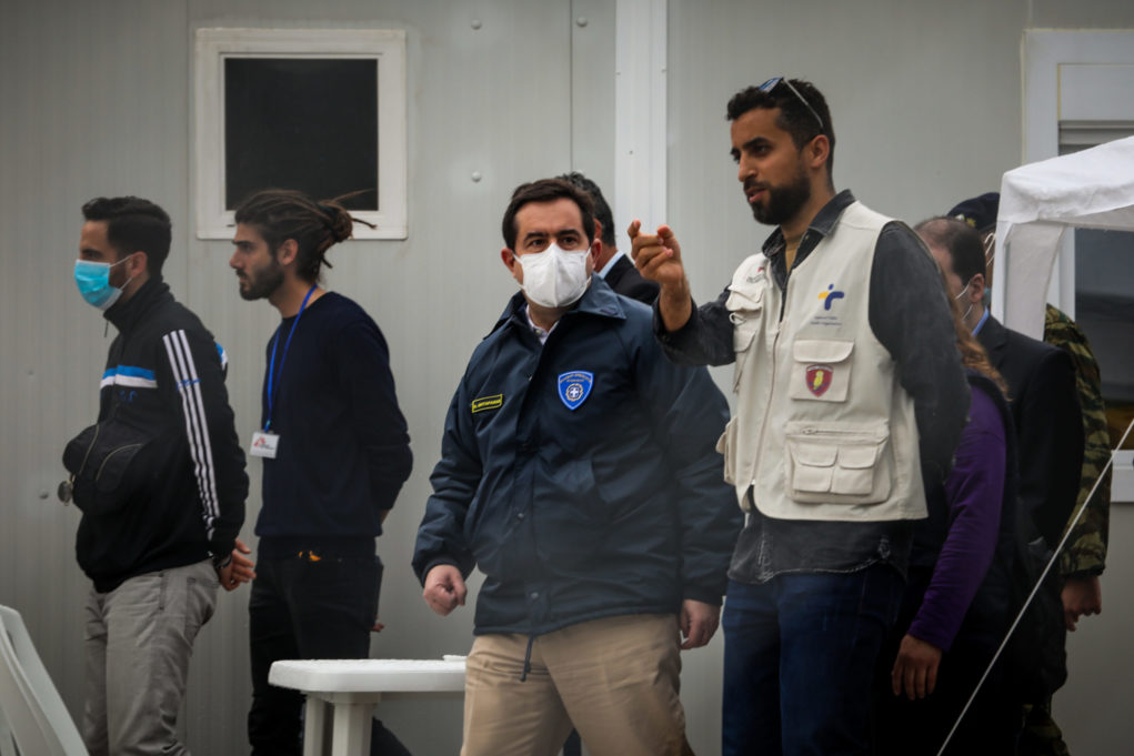 Μηταράκης στη Μόρια: Απαιτείται περισσότερη εγρήγορση