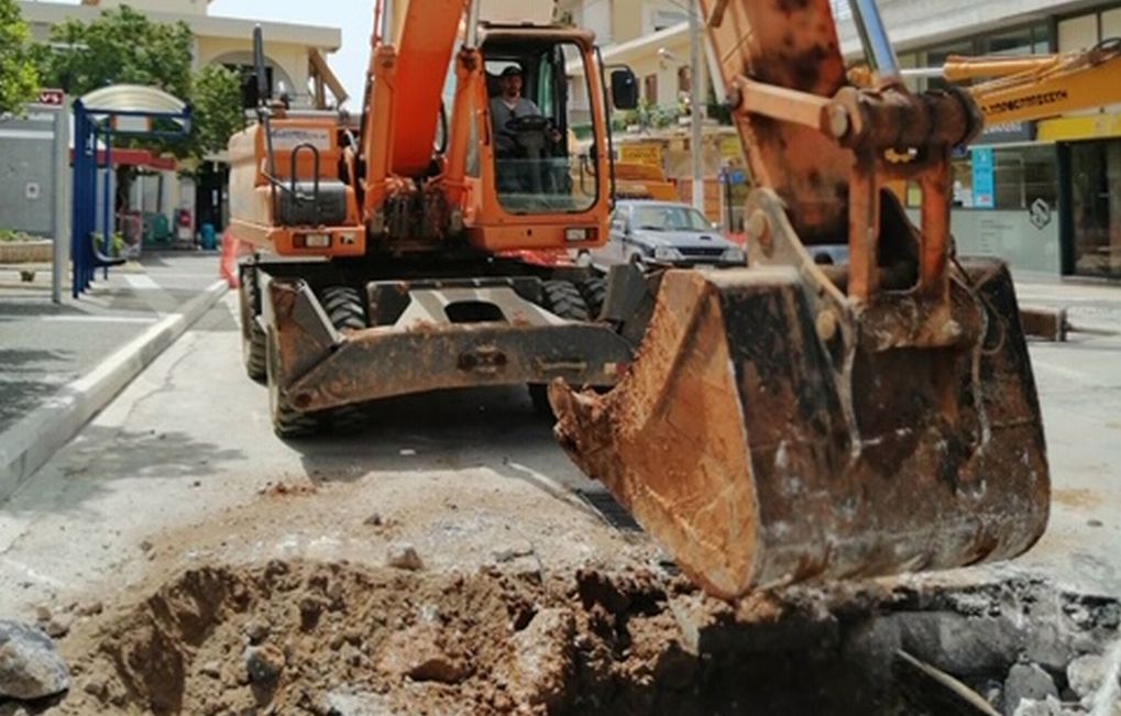 Επανεκκίνηση εργασιών για το αντιπλημμυρικό έργο στο Κορωπί