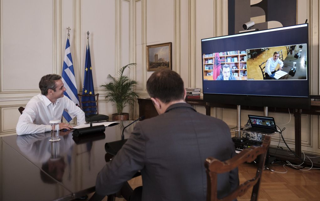 Μητσοτάκης σε Μπάσα: Στρατηγικός εταίρος η Αλβανία