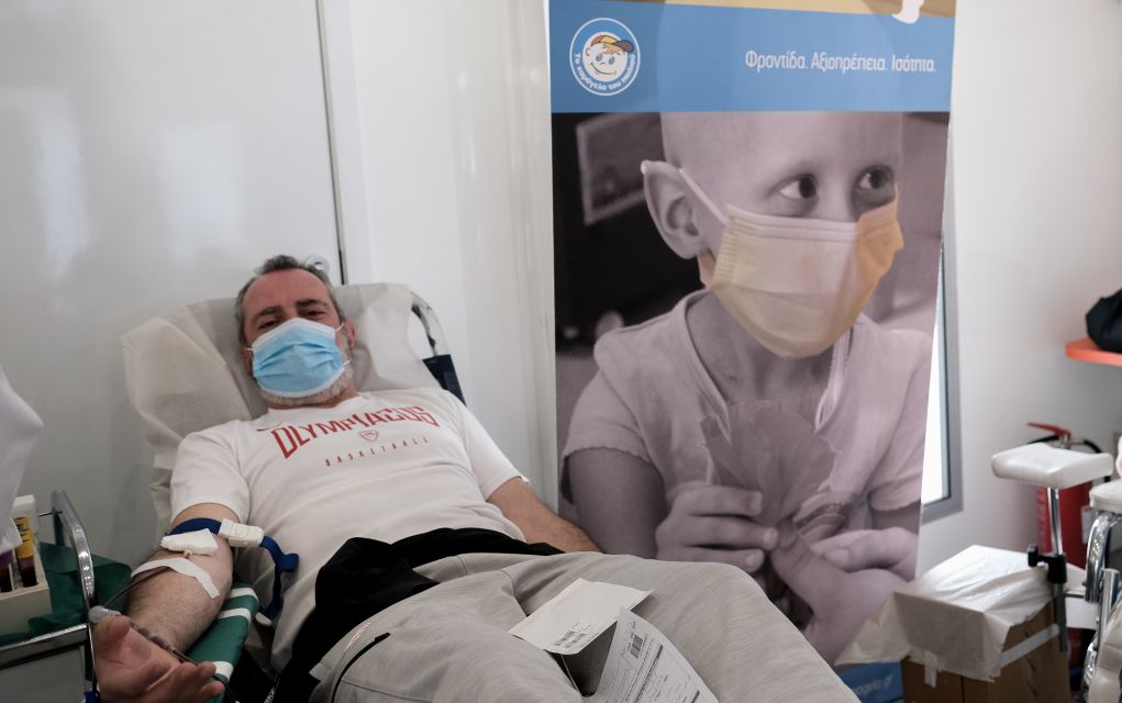 Εθελοντική αιμοδοσία από την Ένωση Αστυνομικών Χαλκιδικής