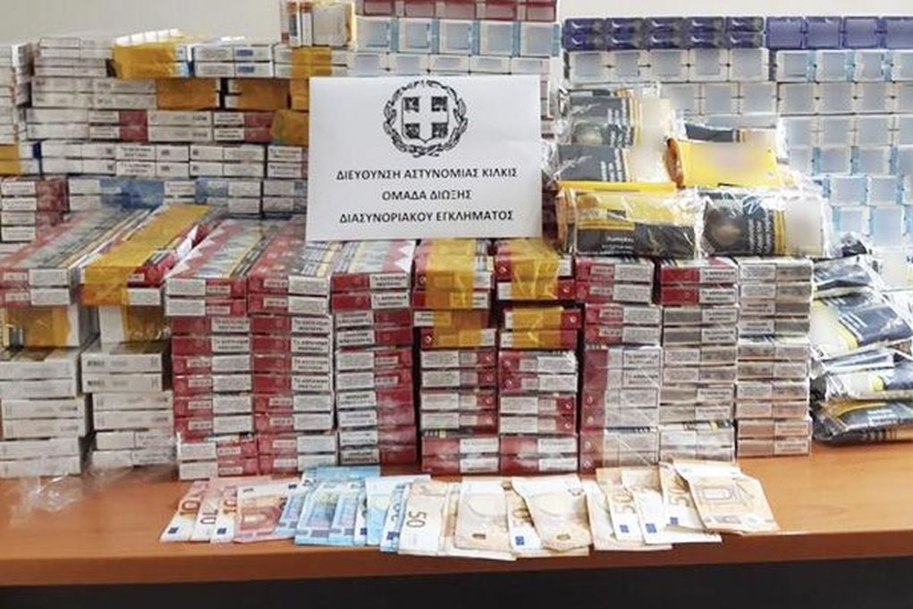 Κατασχέθηκαν 2.200 λαθραία πακέτα τσιγάρα στη Θεσσαλονίκη