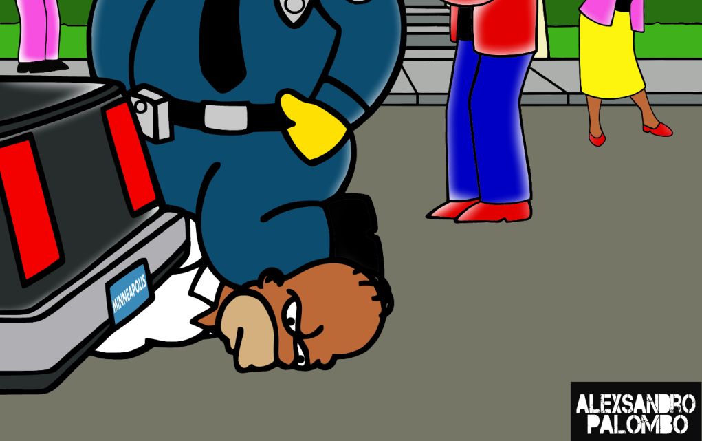 Οι Simpsons έγιναν μαύροι προς τιμήν του Τζορτζ Φλόιντ (pics)